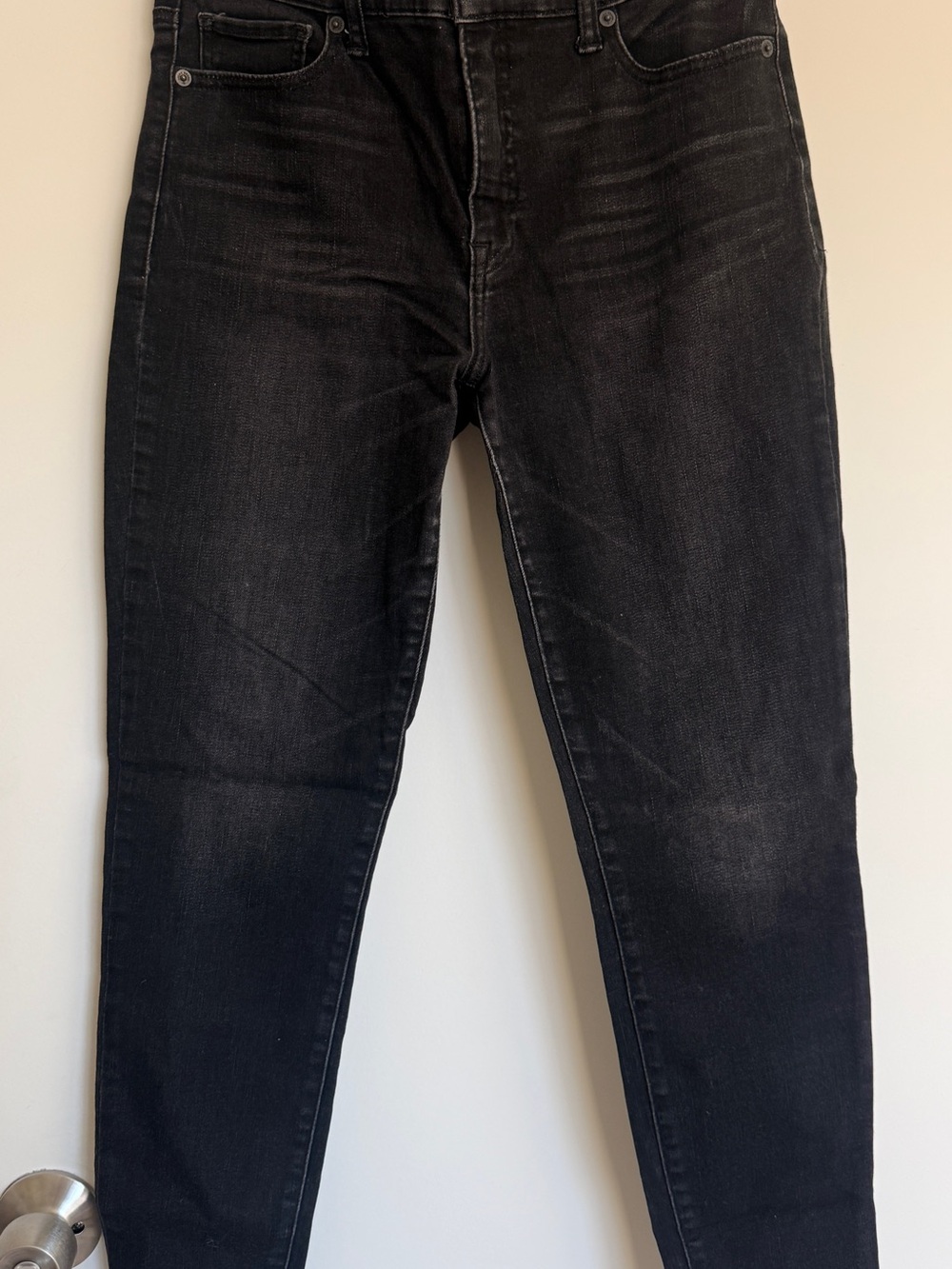 Lucky Brand Men's Dark Black Skinny Jeans